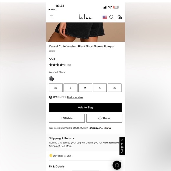 NWOT LULUS onesie small romper - Picture 3 of 3